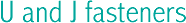u and j fasteners