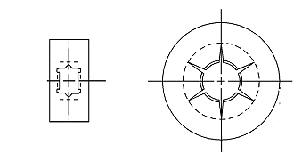spring washer for stud